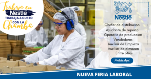 NUEVA CONVOCATORIA - NESTLE