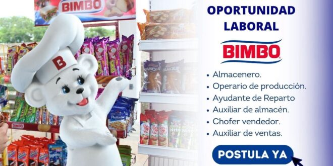 CONVOCATORIA LABORAL - BIMBO