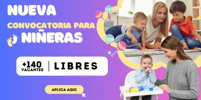 EMPLEOS PARA NIÑERA