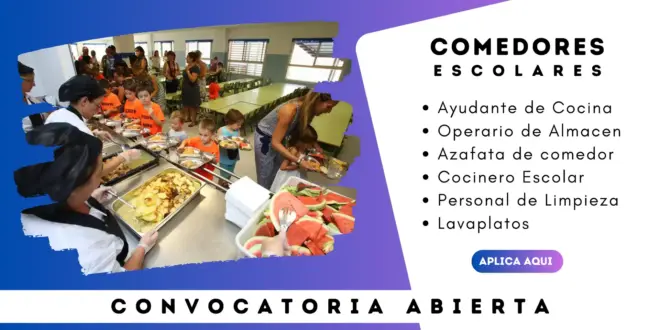 COMEDORES ESCOLARES
