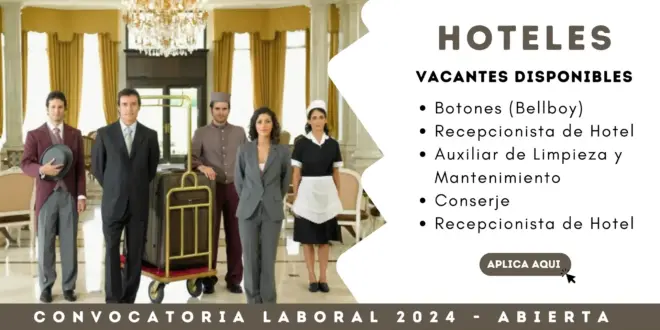 EMPLEOS PARA HOTELES